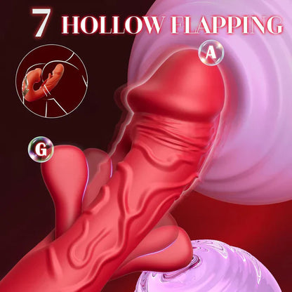 💥New on sale 2025 💞 7 Thrilling Tapping & Vibrating Modes 5 Unique Mouth Biting Vibrating Modes  😍