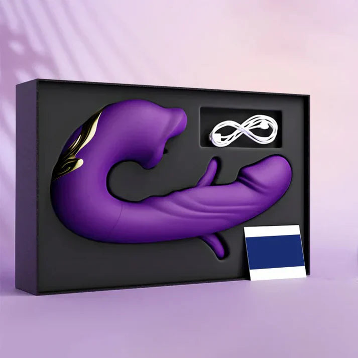 💥New on sale 2025 💞 7 Thrilling Tapping & Vibrating Modes 5 Unique Mouth Biting Vibrating Modes  😍