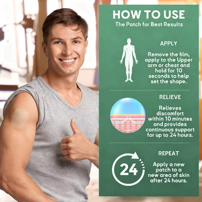 💝💝FDA Approved LOVILDS™ DoubleNano COPD Relief Patch (💝 Cough, wheezing, shortness of breath, sputum, stuffy nose, bronchitis, bronchitis, allergy symptoms, lung discomfort🫁)