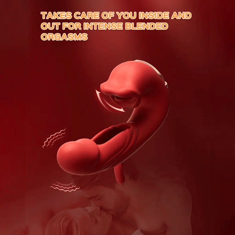 💥New on sale 2025 💞 7 Thrilling Tapping & Vibrating Modes 5 Unique Mouth Biting Vibrating Modes  😍